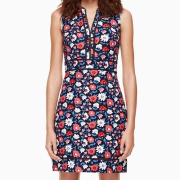 NWT Kate Spade floral dress - Picture 1 of 5